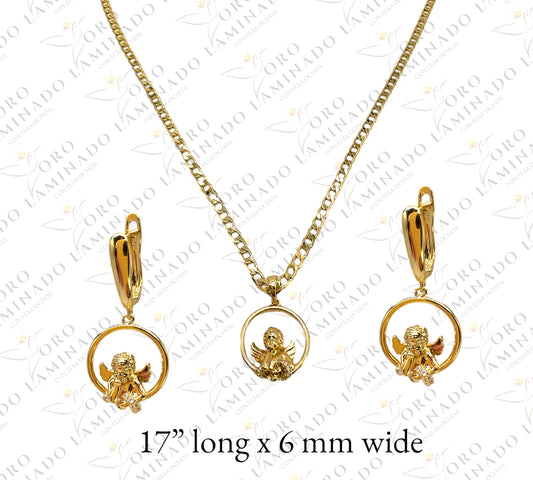 Angel necklace set G306
