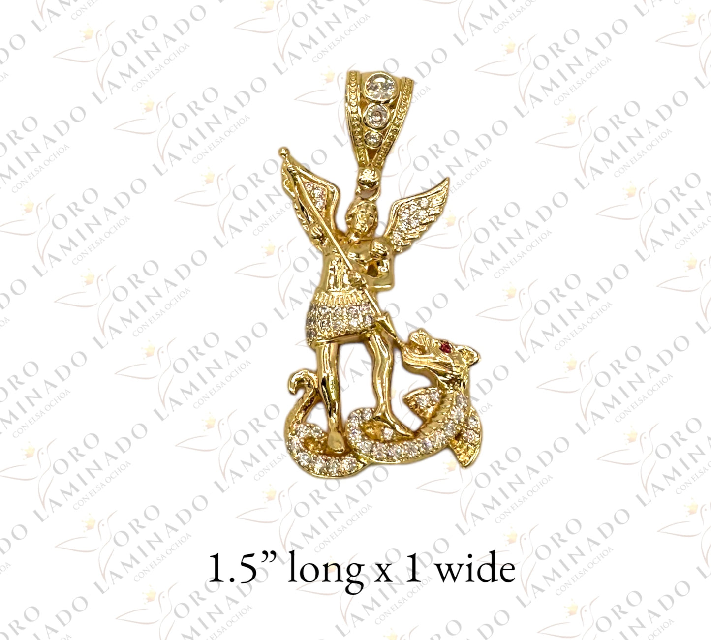 Archangel San Miguel earring G308