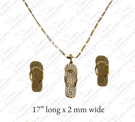 Sandal necklace set G317