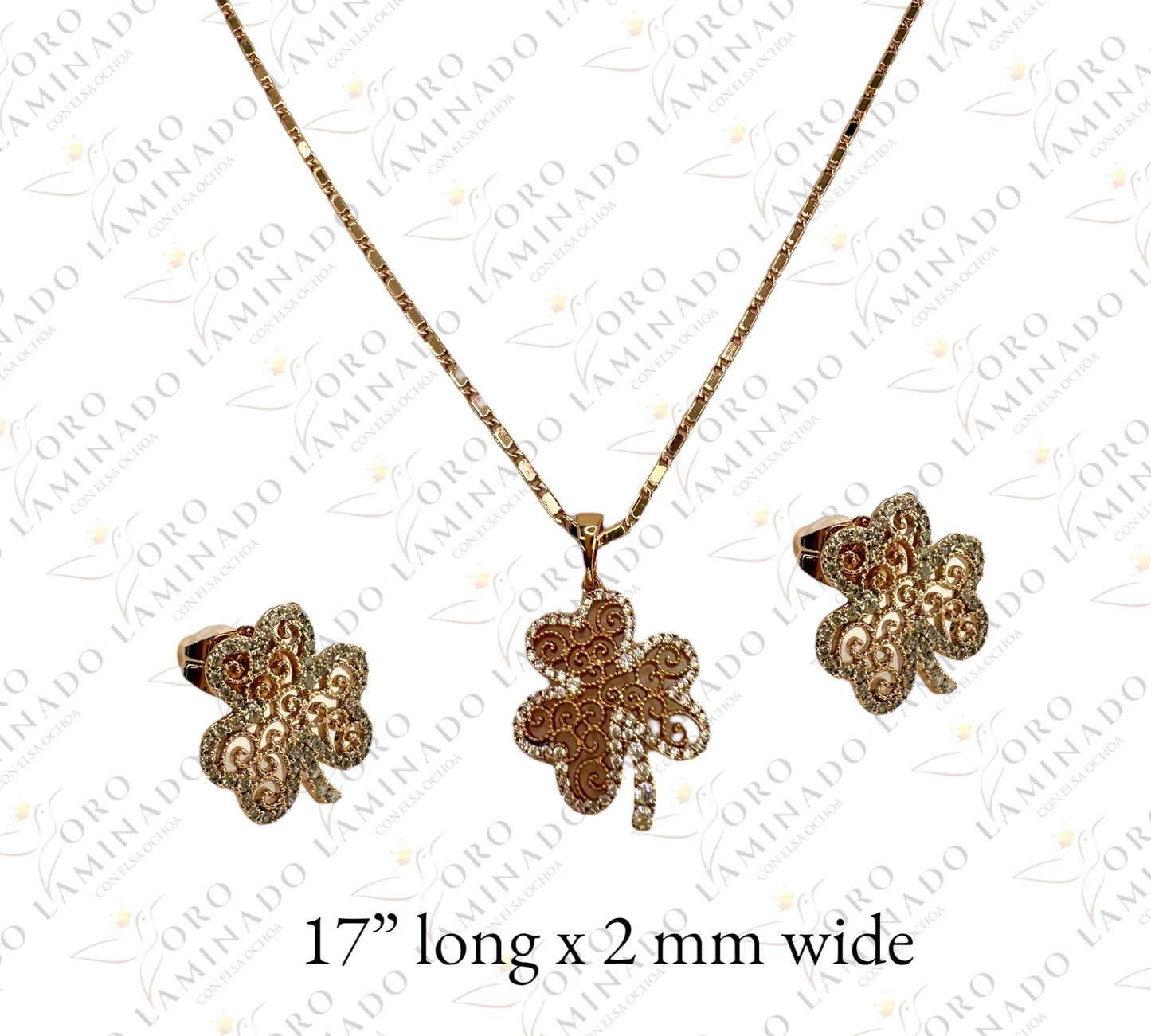 High Quality Clover necklace set G318