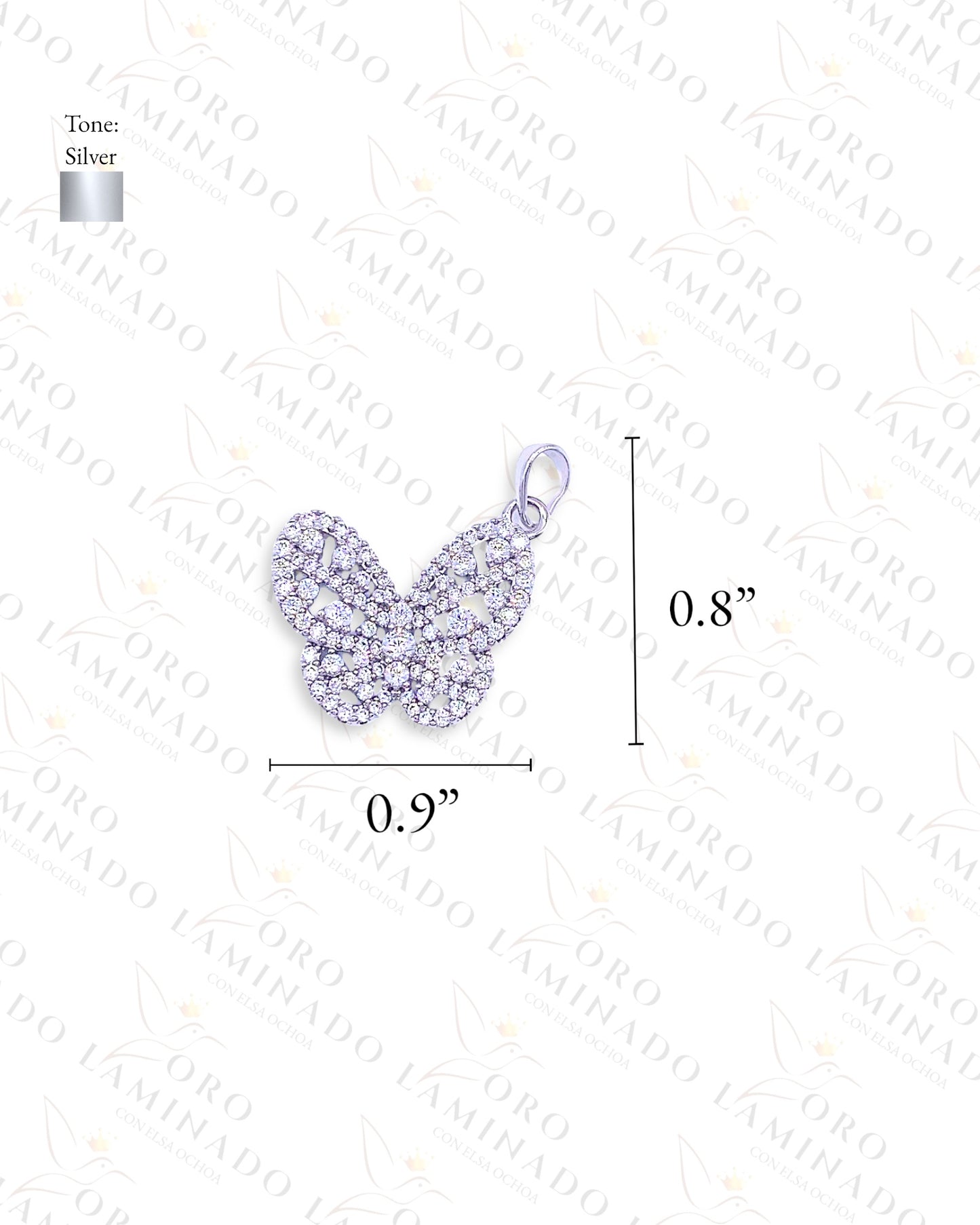 Silver Butterfly Pendant C275