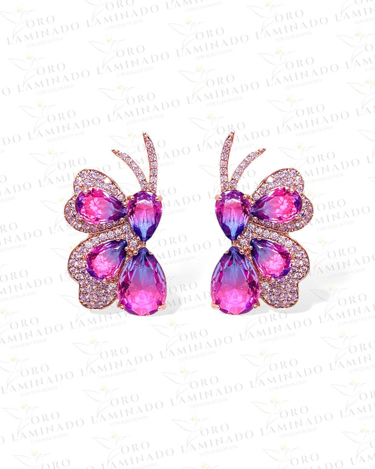 Split butterfly earring G82