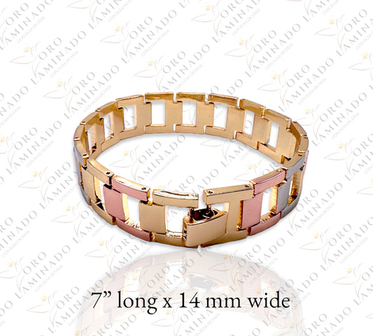 Tricolor bracelet B114