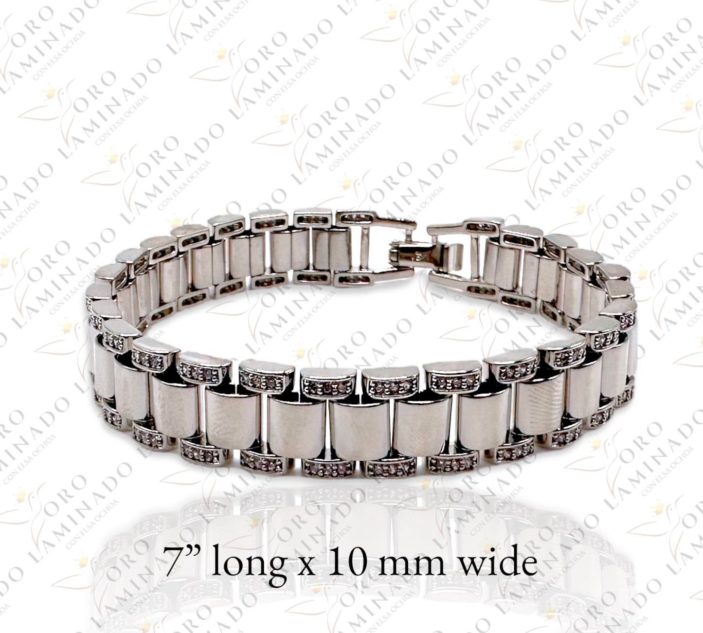 Silver bracelet B229