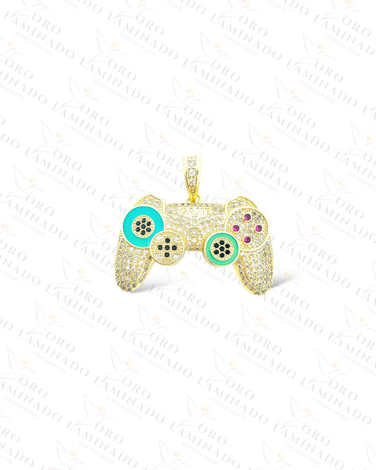 Gold Filled Video Game Controller Pendant G139