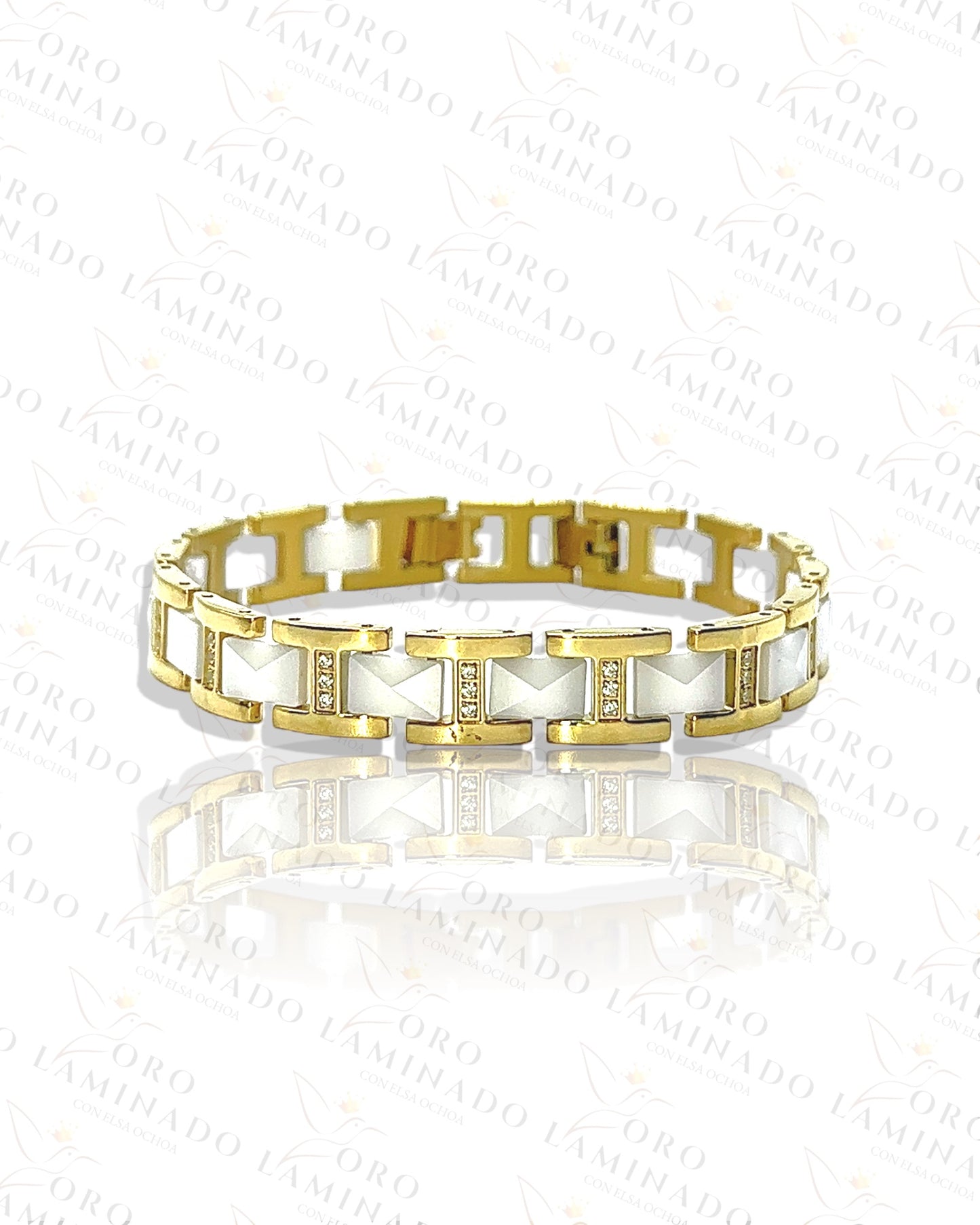 High Quality White Stones Bracelet Y2