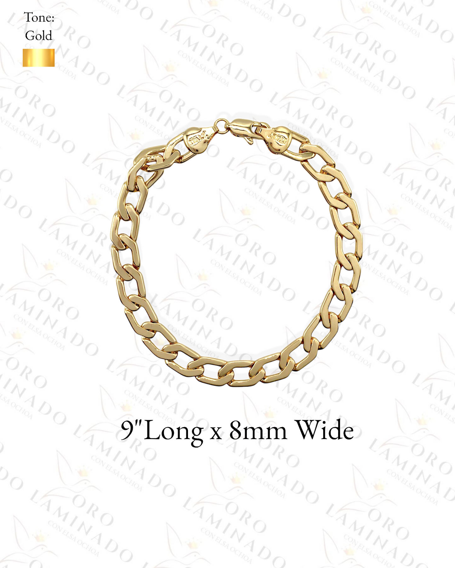 Gold Filled Cuban bracelet G349