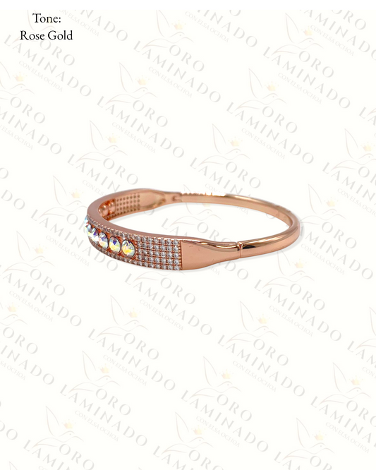 Shiny rose gold bracelet G39