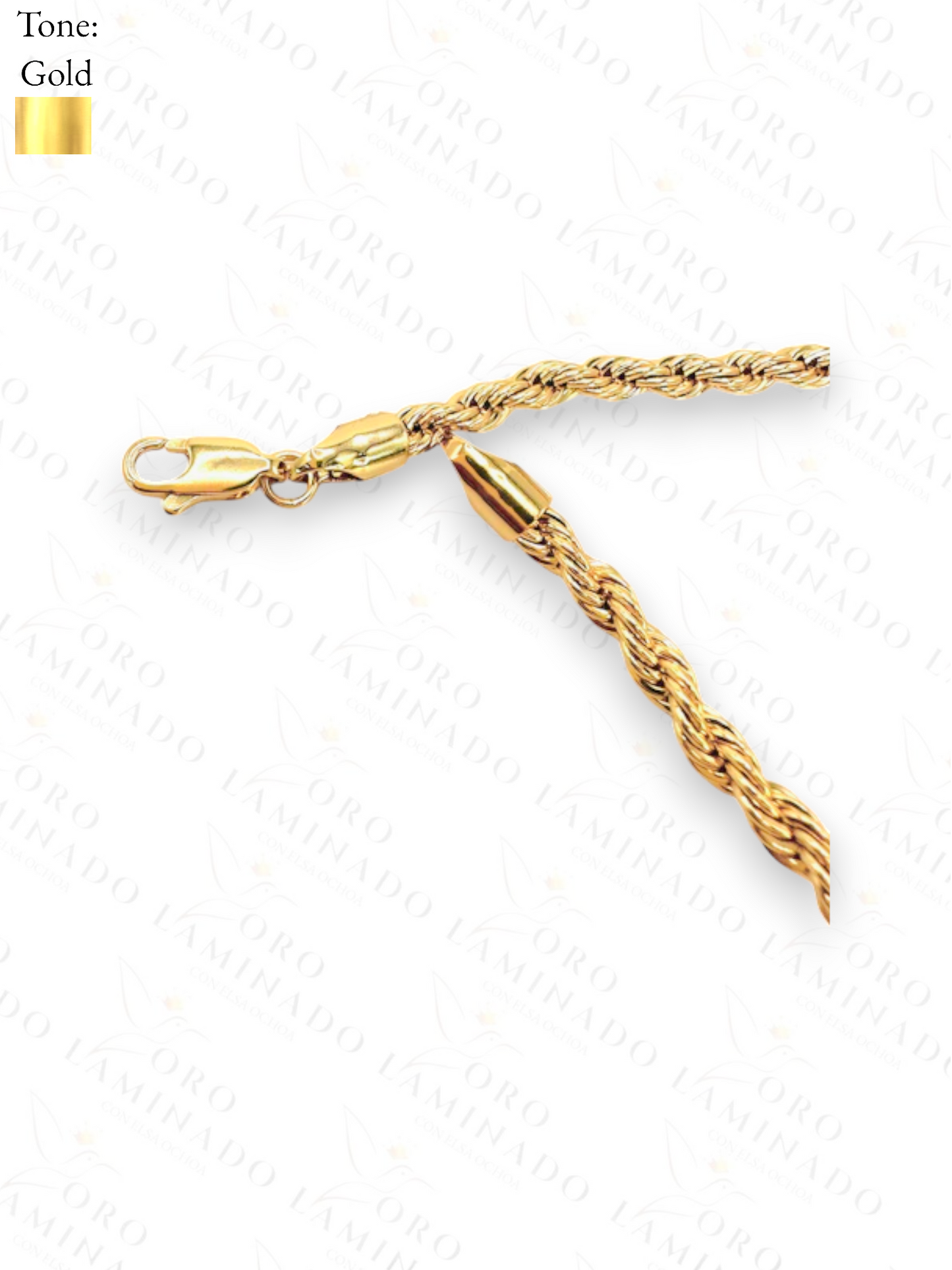 Gold Filled Rope bracelet R263