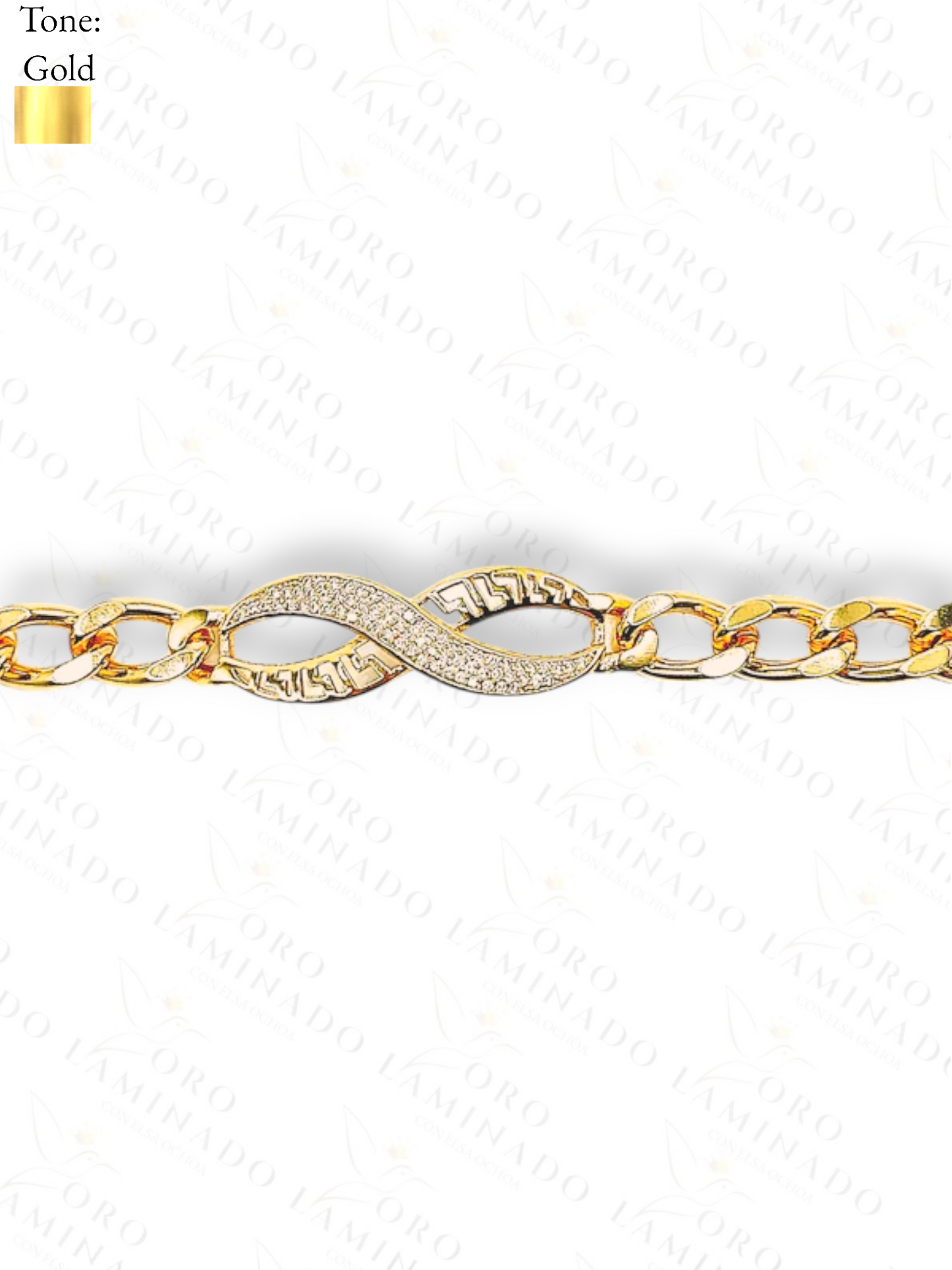 Gold  Filled  Infinity Bracelet R226