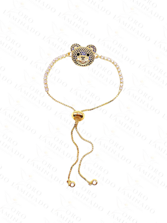 Blue bear Adjustable Bracelet C63