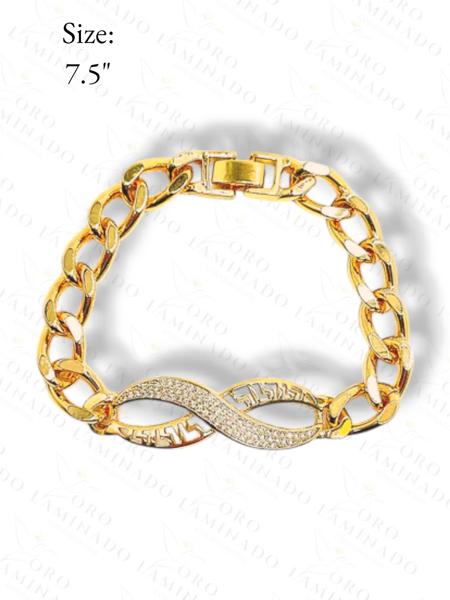 Gold  Filled  Infinity Bracelet R226