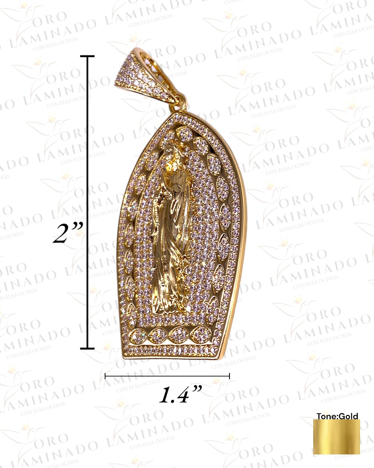 High Quality Virgen de Guadalupe Pendant Y83