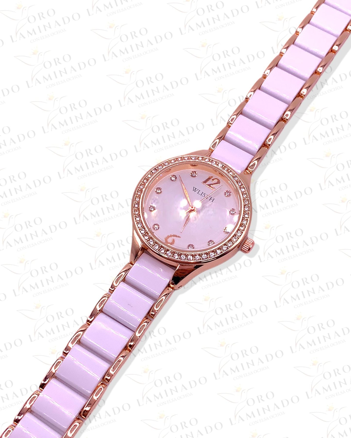 Rose Gold white watch R97