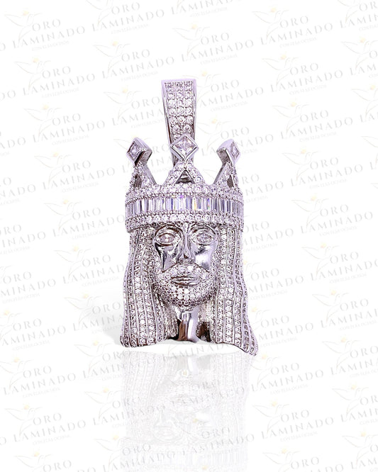 Silver Christ Pendant R252