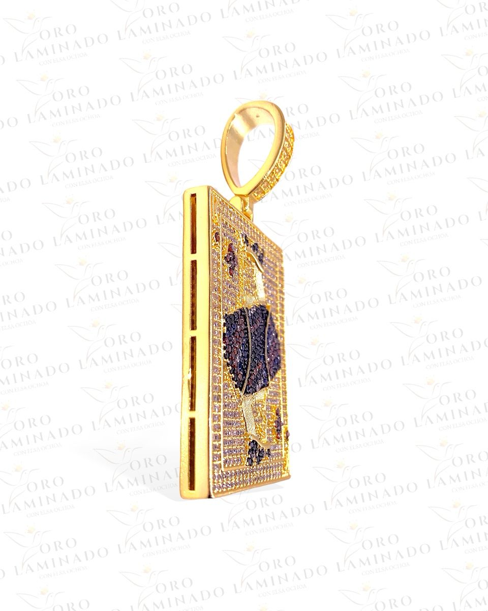 King of Diamond Card Pendant R257