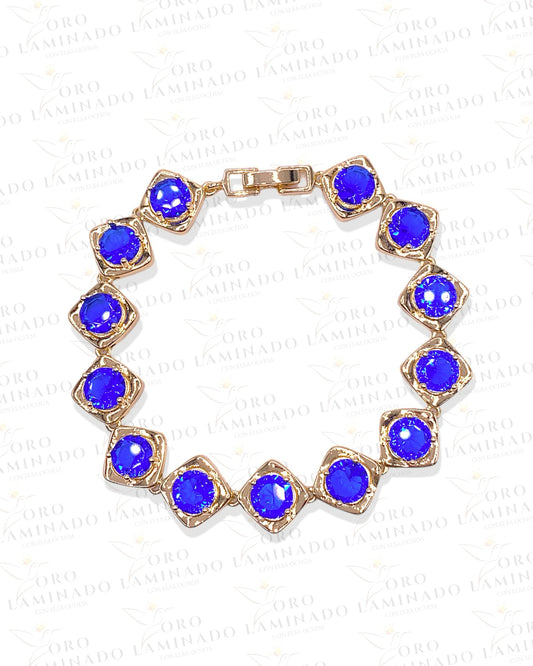 Bracelet with blue stones G131