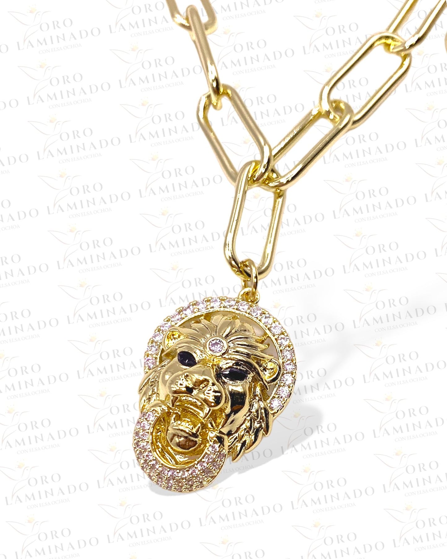 Necklace with Lion Pendant G329