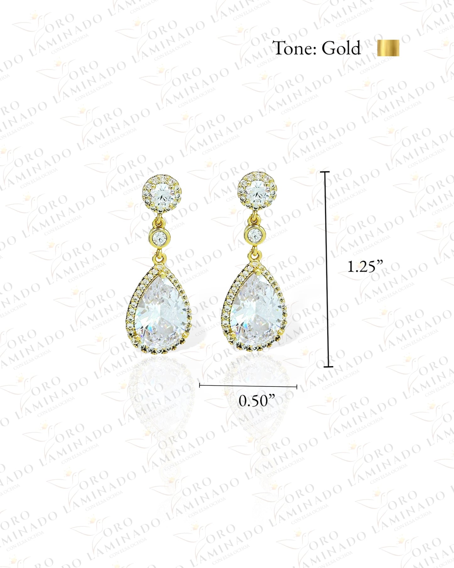 High Quality Crystal Drop Earrings C466