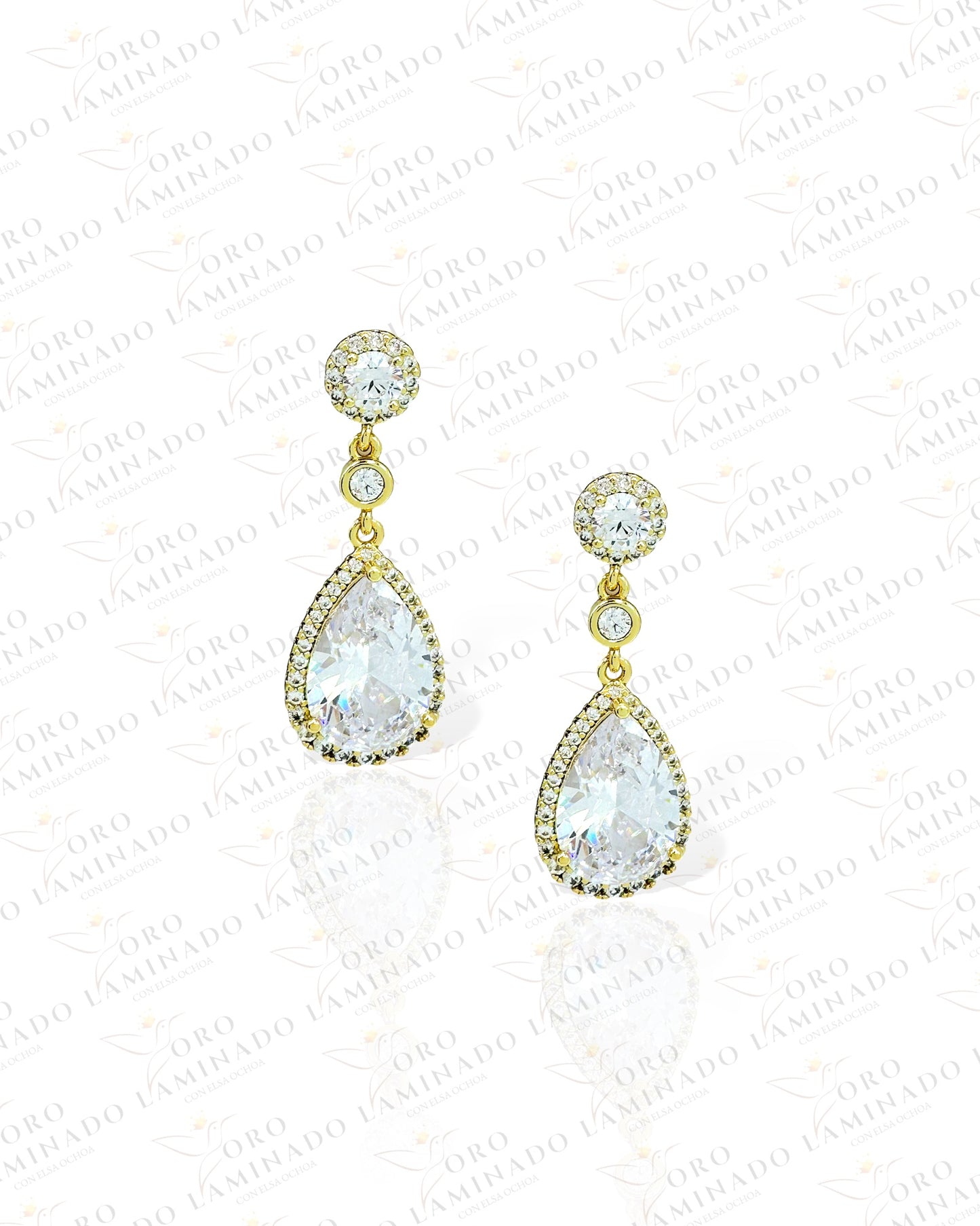 High Quality Crystal Drop Earrings C466