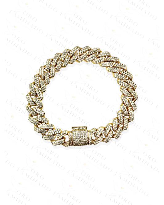 9” Ultra Diamond Cut Bracelet B56