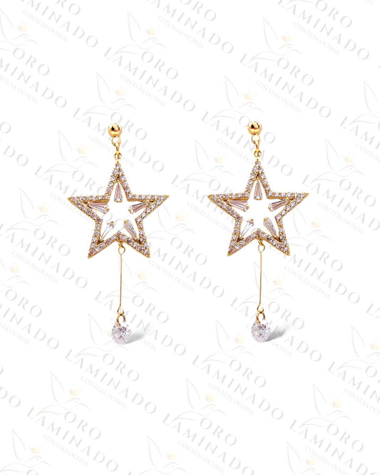 High Quality Crystal Starlight Earrings  G410