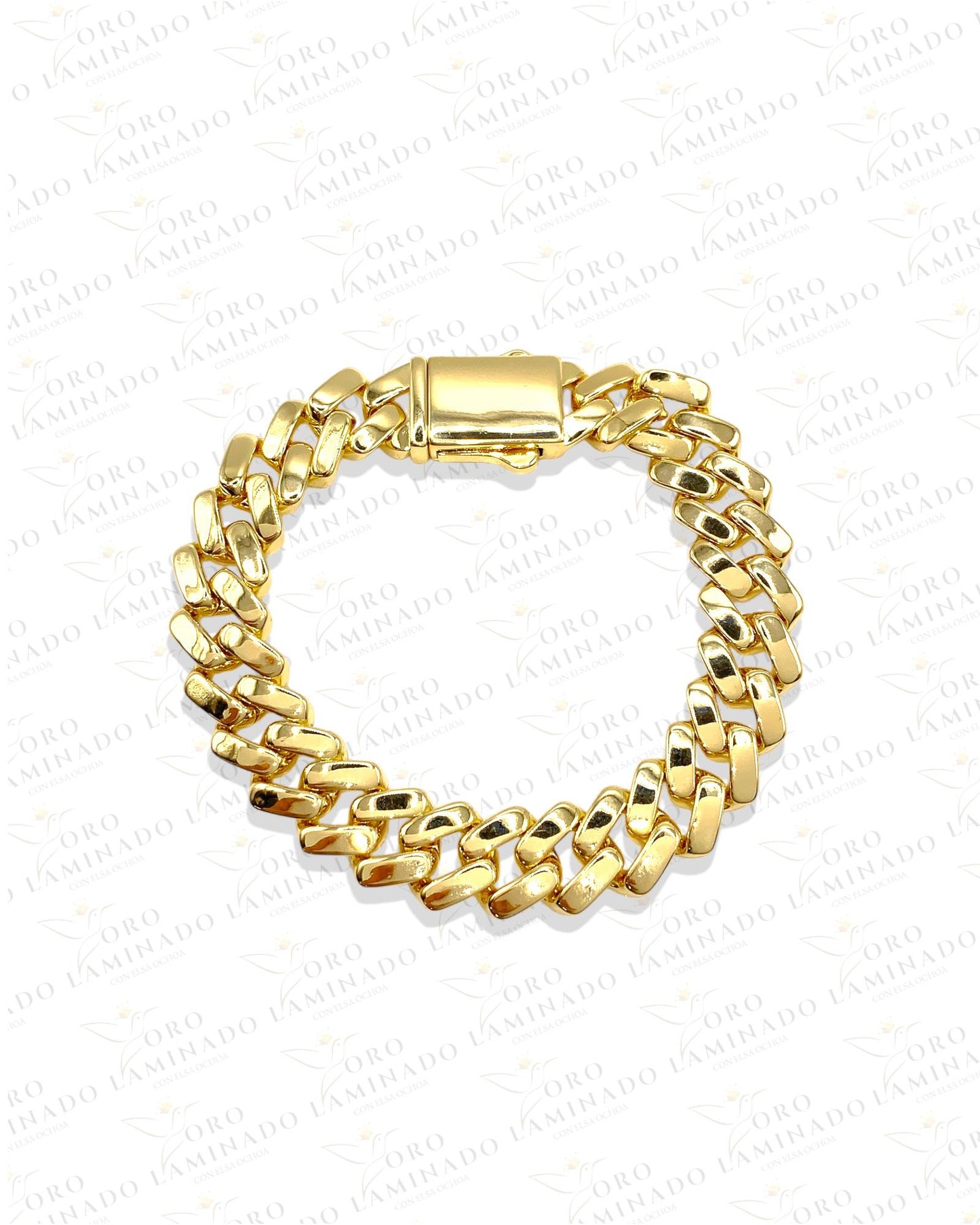 High Quality Men's Cuban Bracelet (Gold Filled) G87