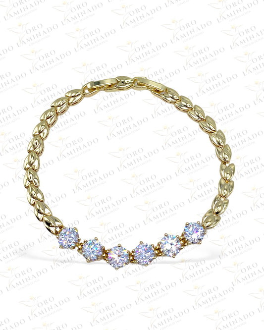 High Quality Round Stone Bracelet Y358