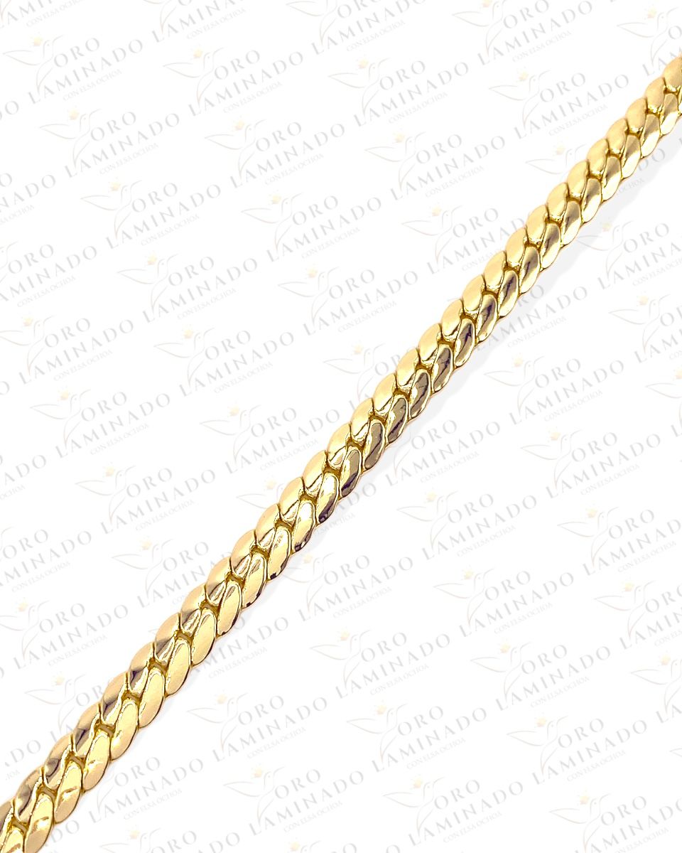 Closed Cuban Linked Bracelet R68