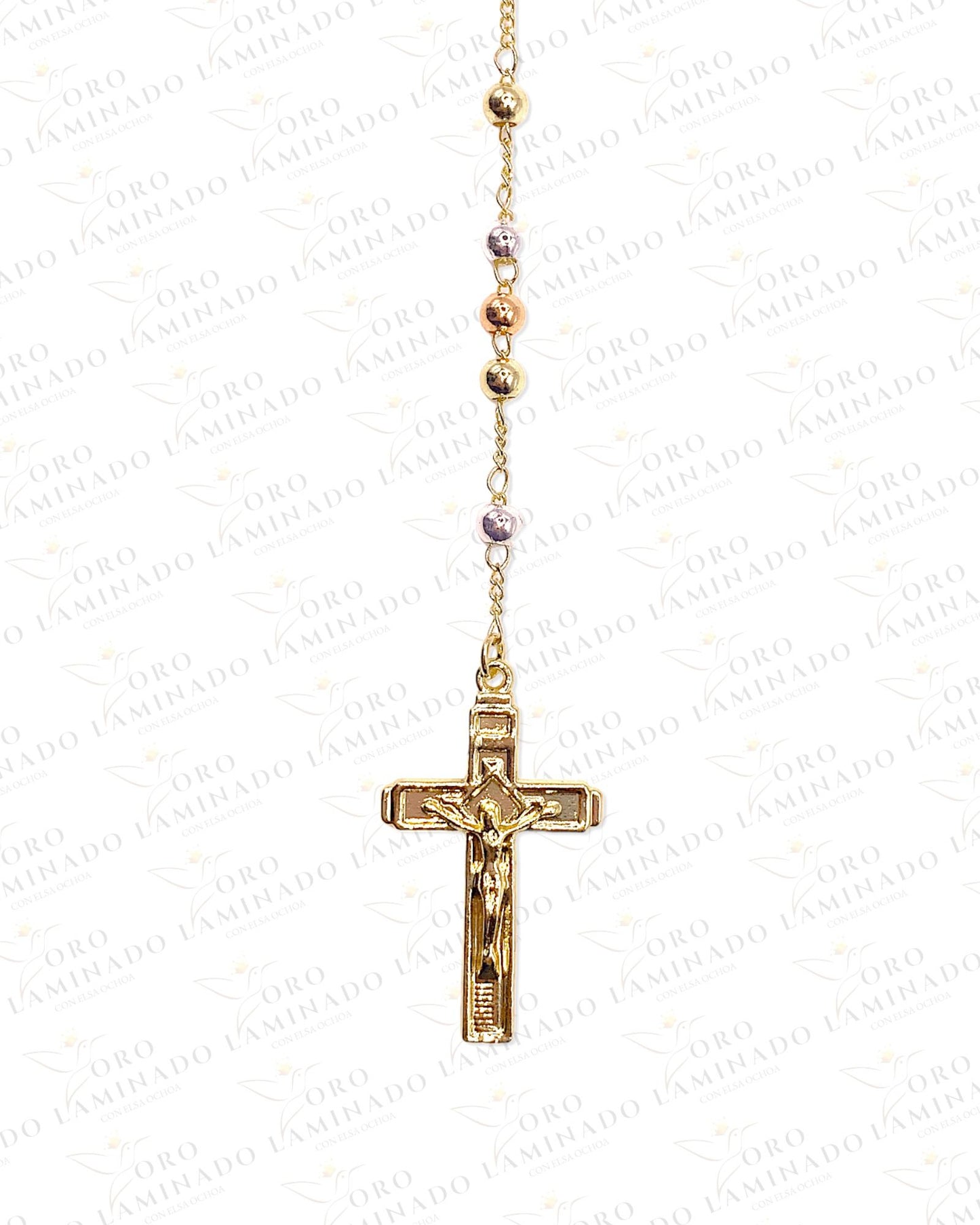 18” San Judas Rosary Tri-Color B74