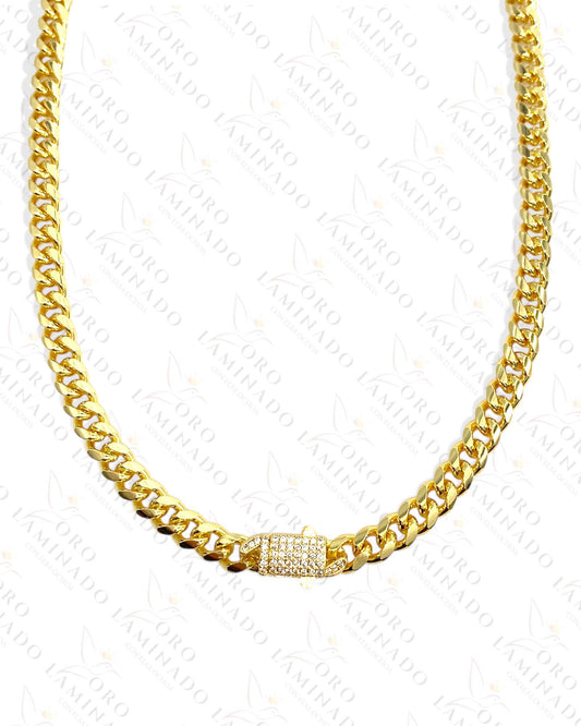 Gold Filled 16" Baby monaco chain C23