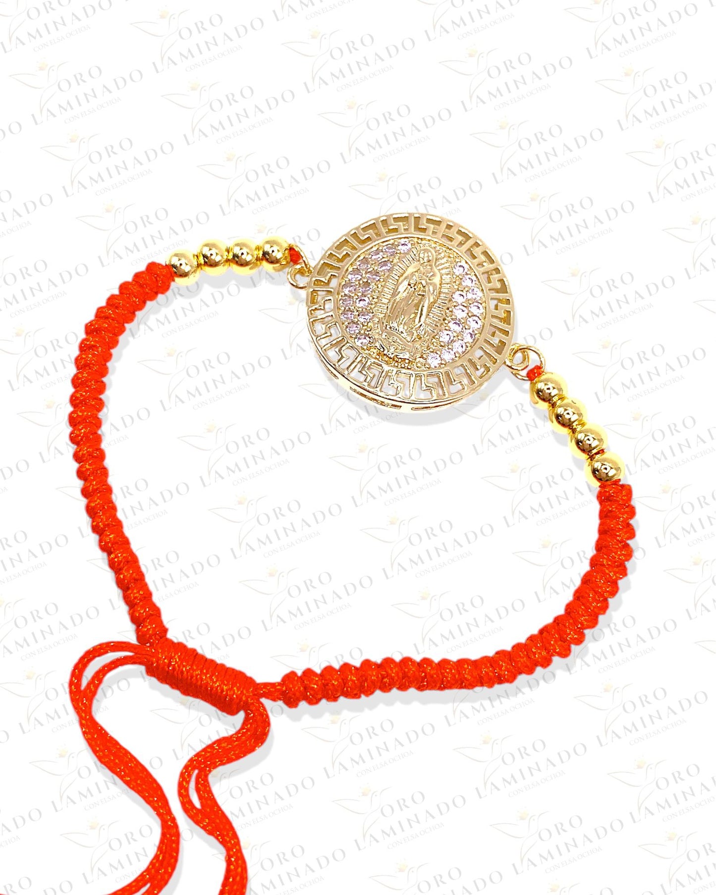 Red bracelet of the Virgen de Guadalupe B208