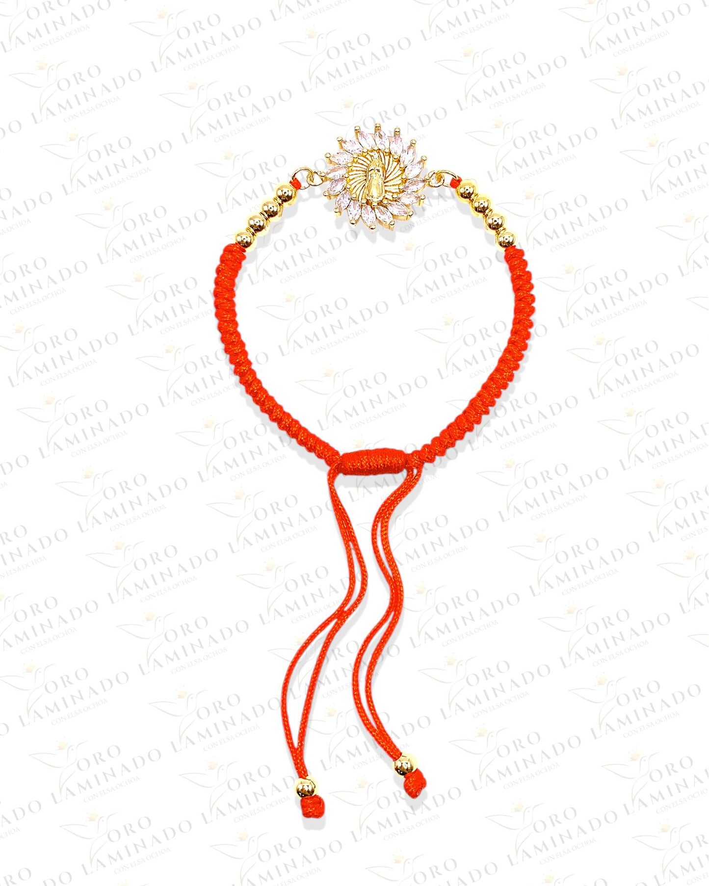 Red holy sunflower bracelet Y159