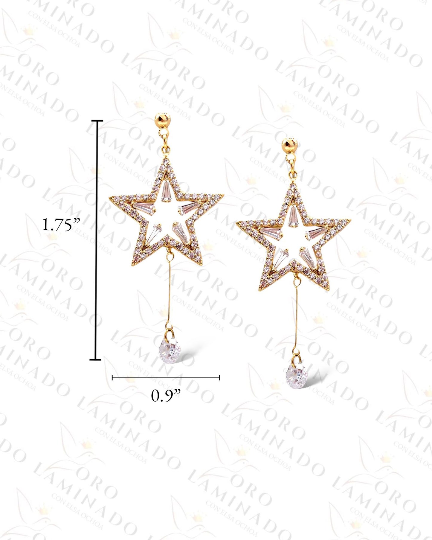 High Quality Crystal Starlight Earrings  G410