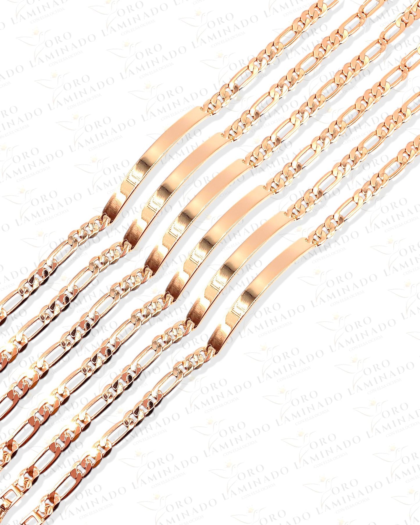 Rose gold bracelet (pack of 6) B360