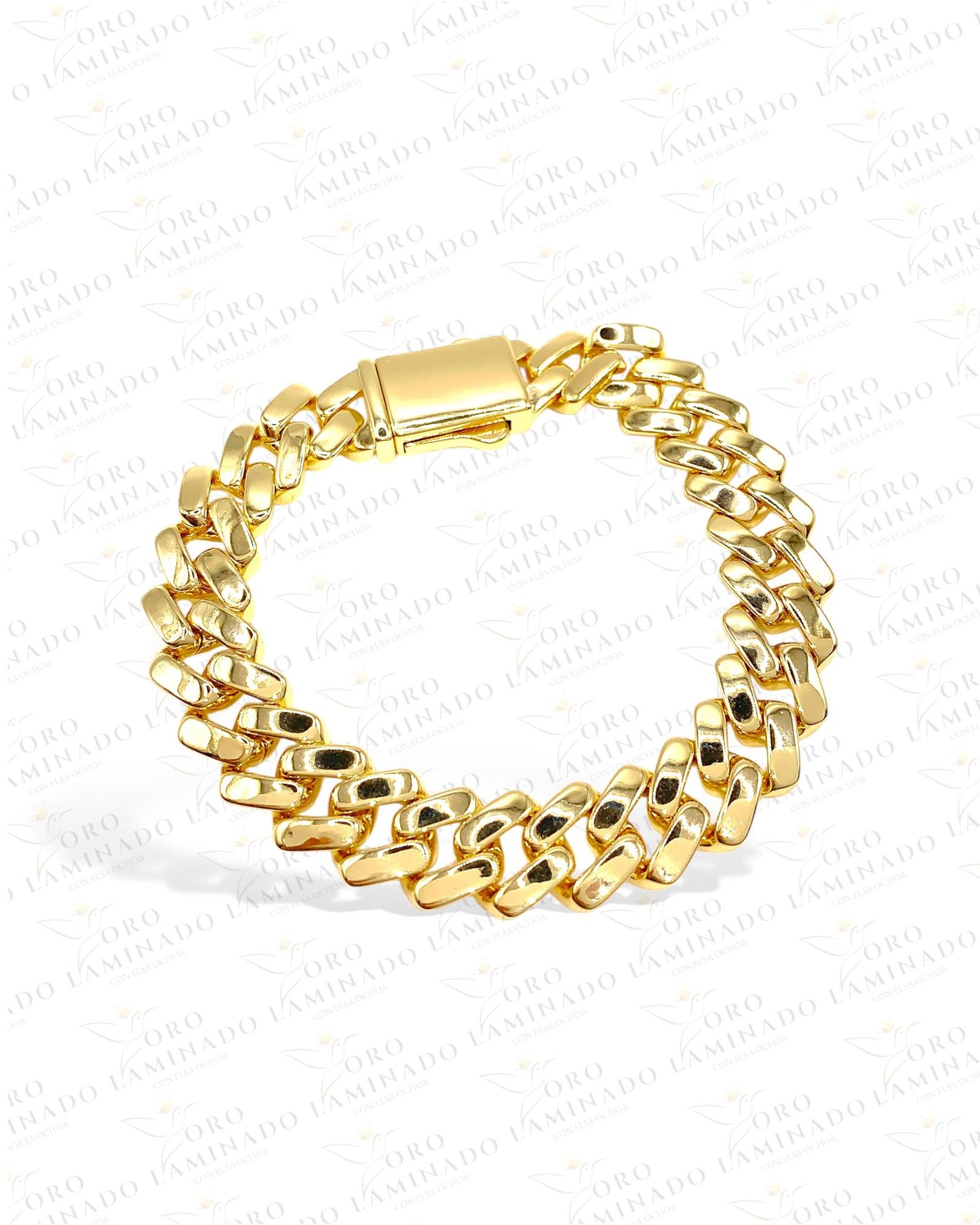 High Quality Men's Cuban Bracelet (Gold Filled) G87