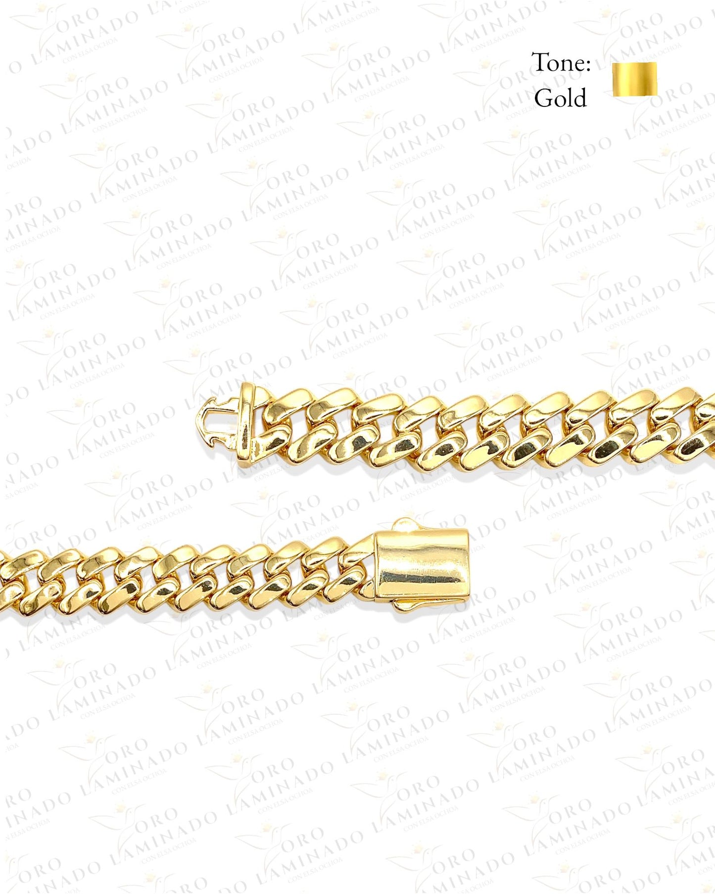 High Quality Men's Cuban Bracelet (Gold Filled) G87