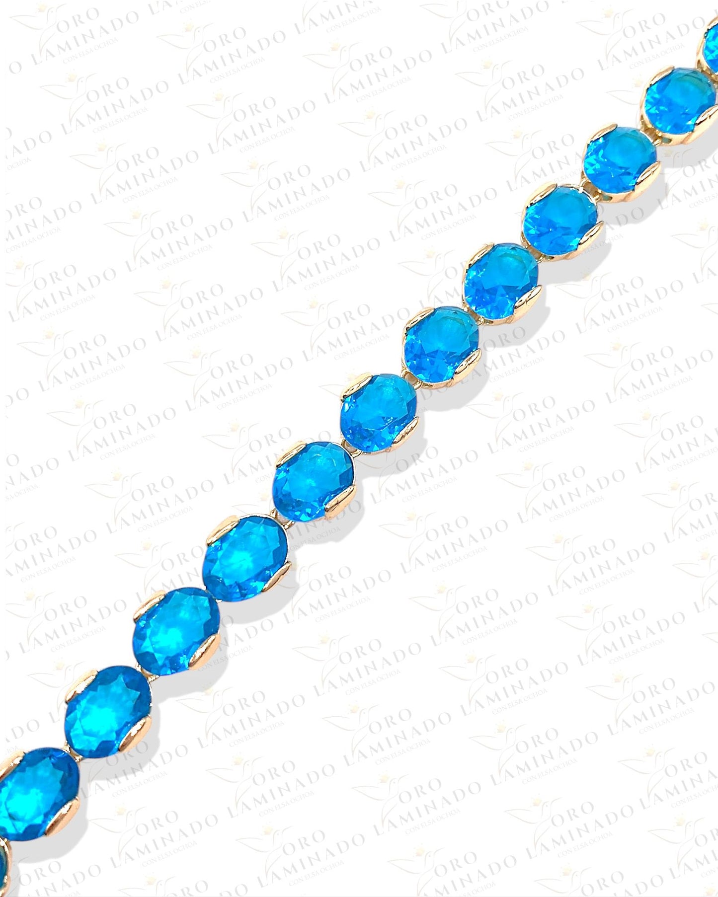 Blue Zirconia Bracelet G223