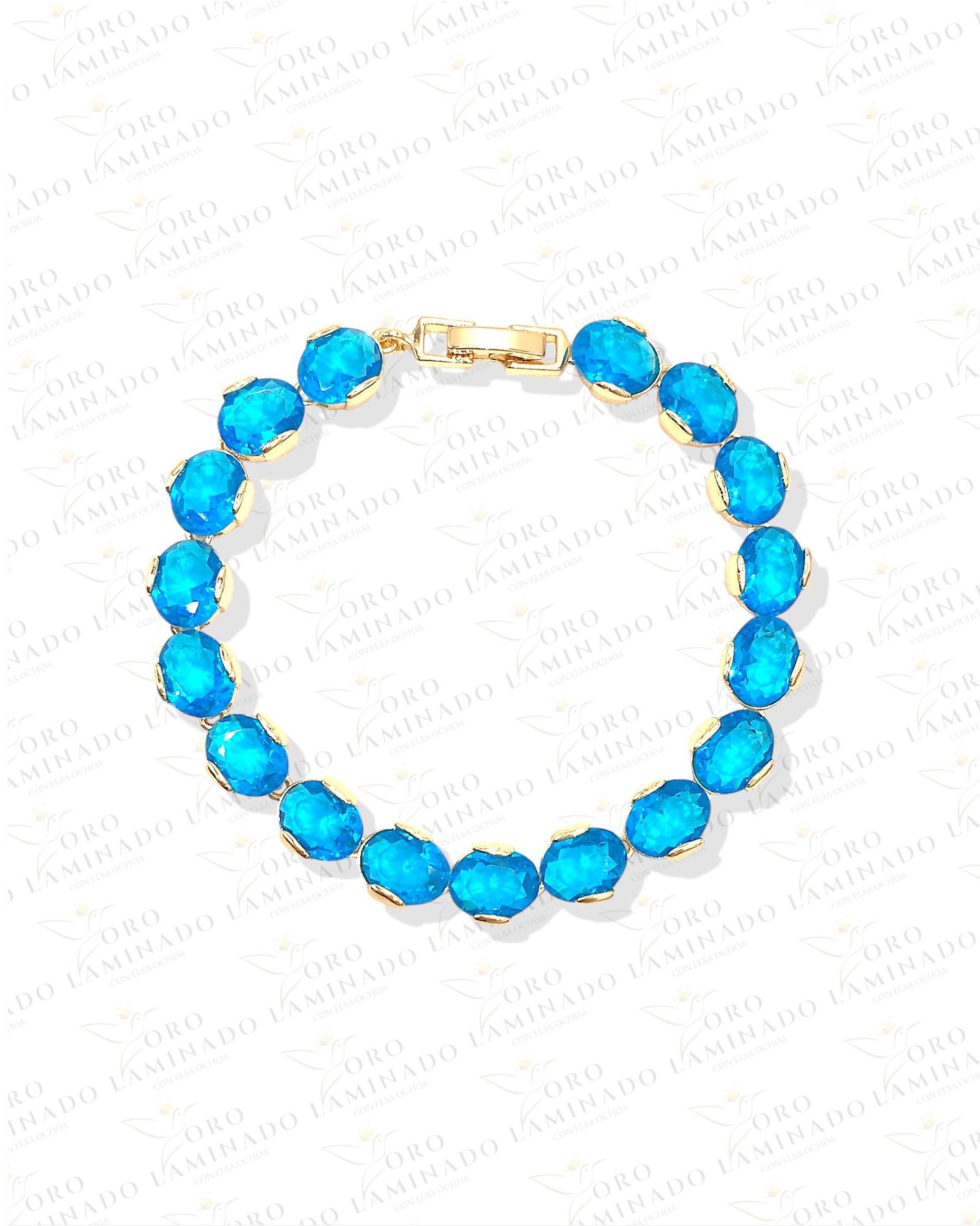 Blue Zirconia Bracelet G223