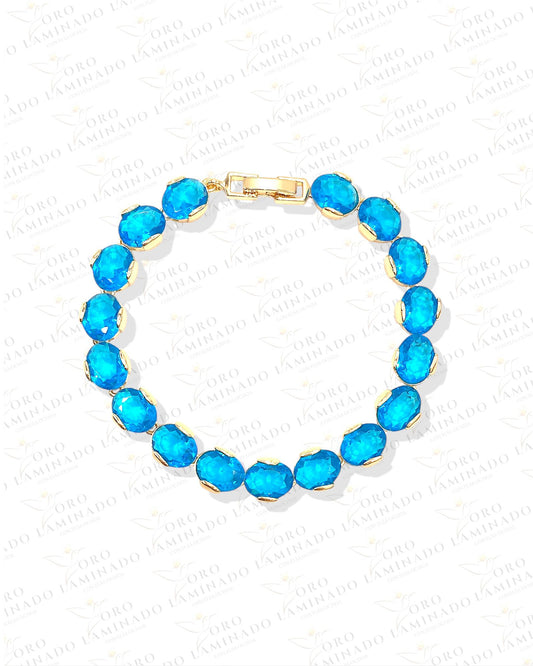 Blue Zirconia Bracelet G223