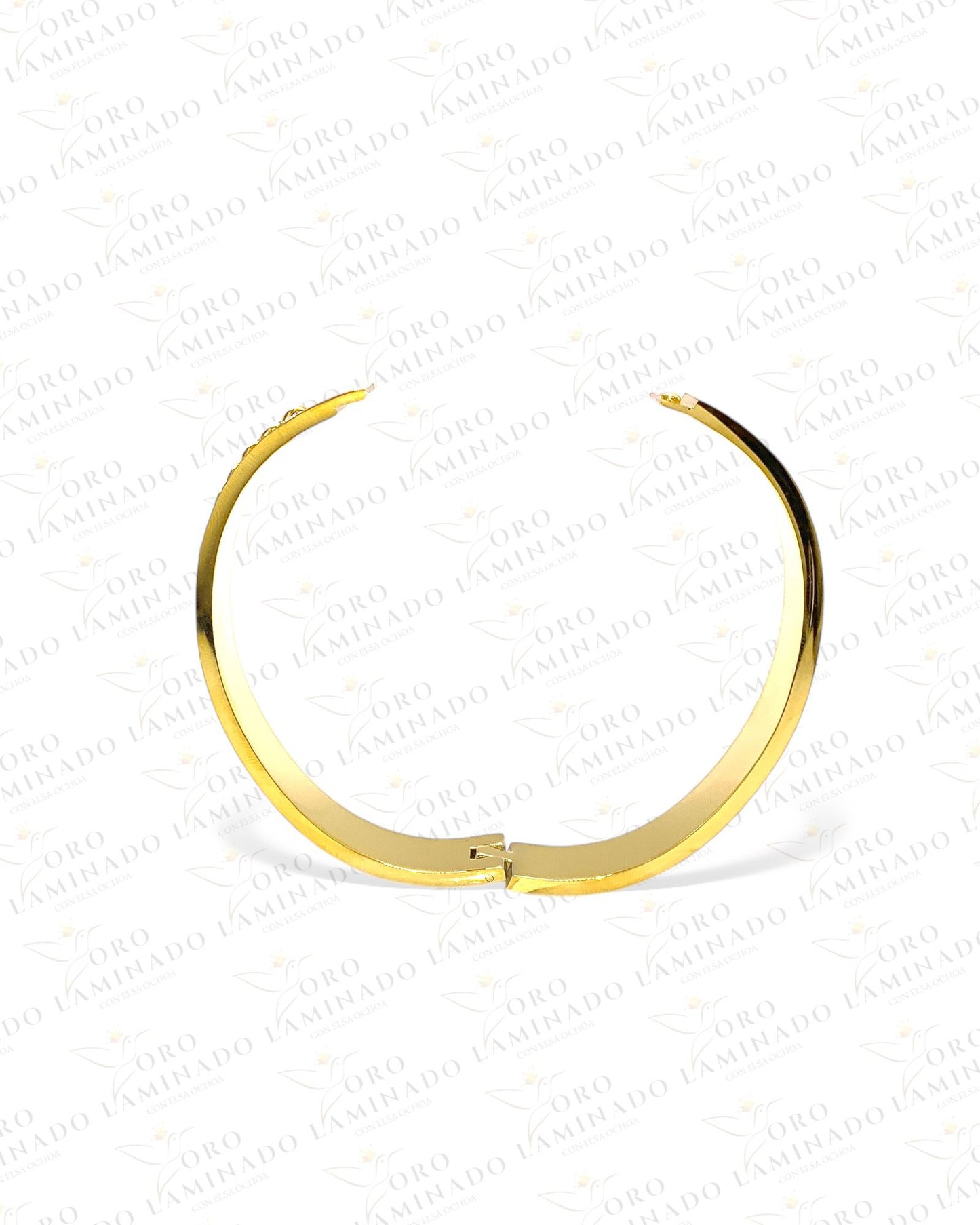 Cuban Stainless Steel Bangle Y325