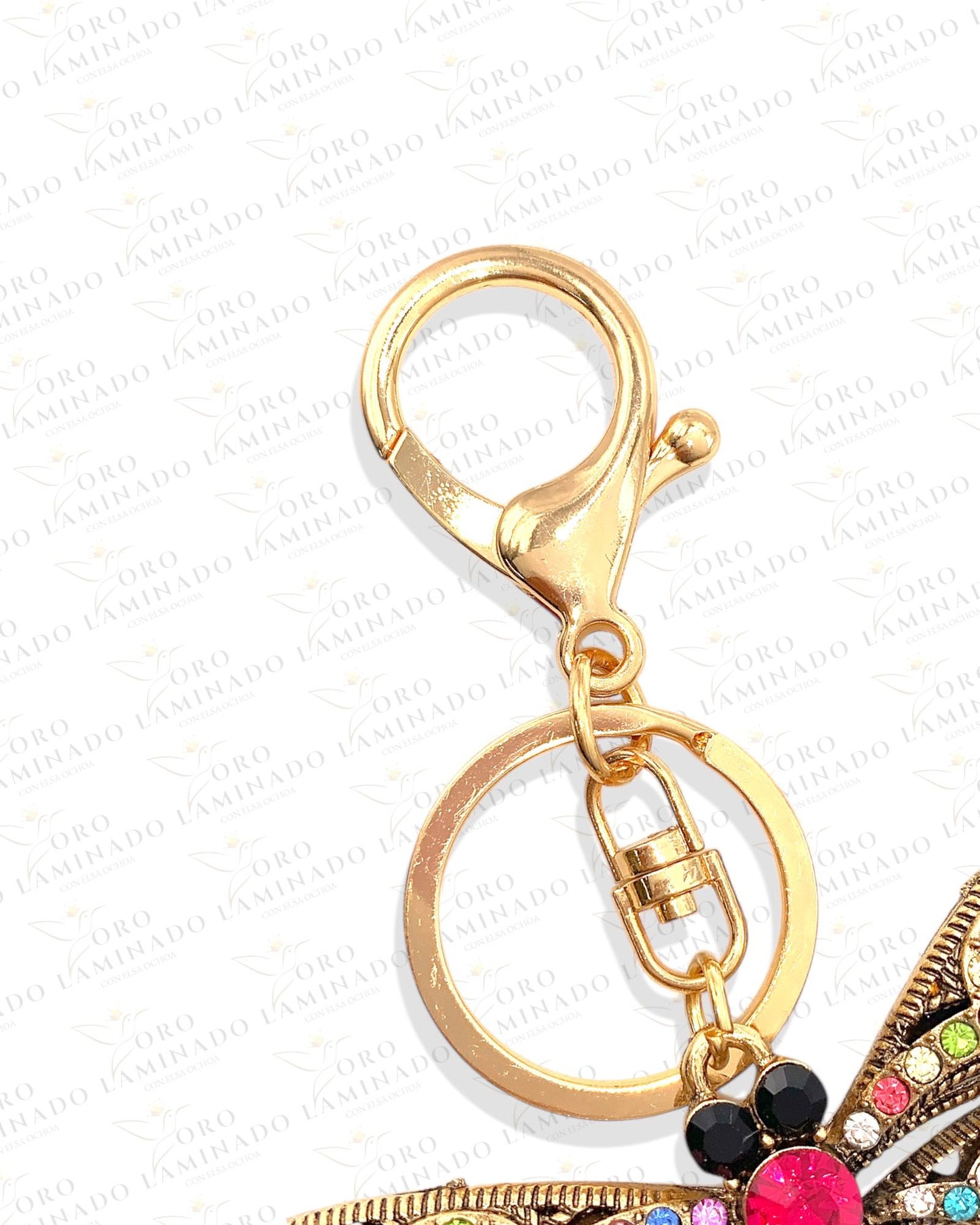 Dragonfly Keychain (Gold Filled) G138