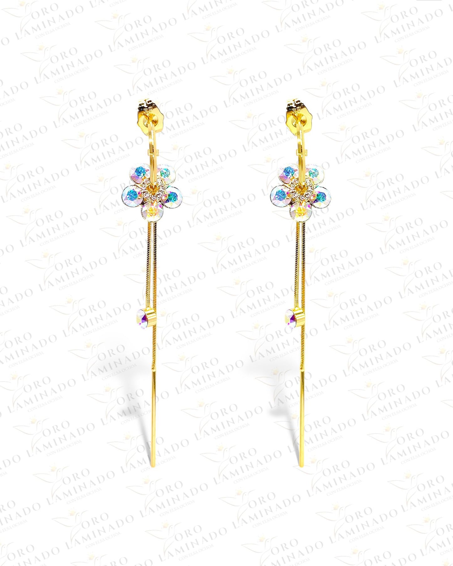 Flower earring B187