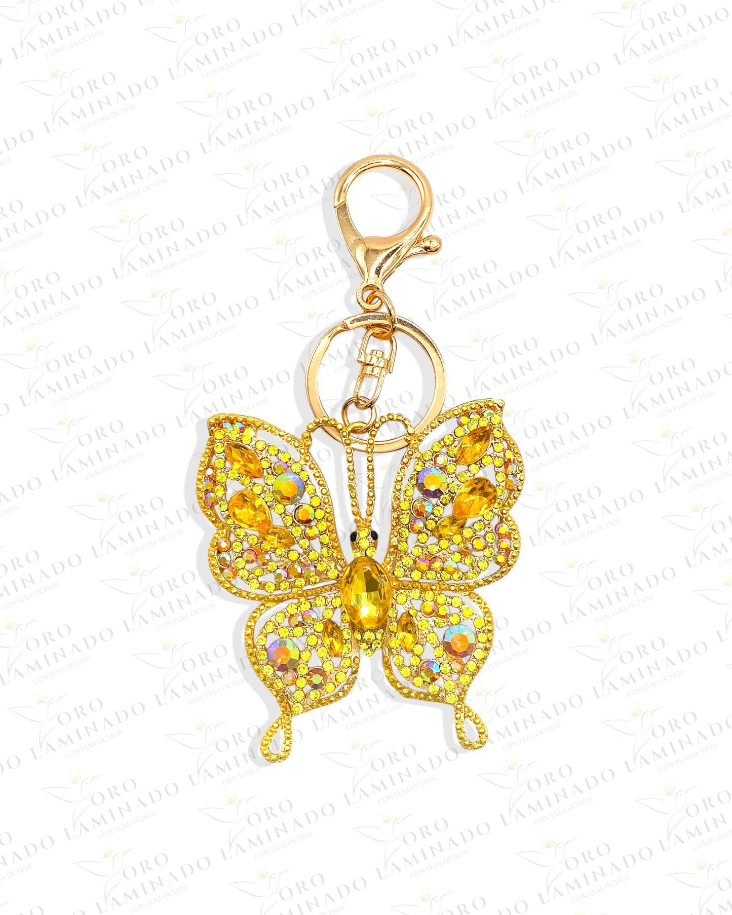 Yellow Butterfly Keychain G71