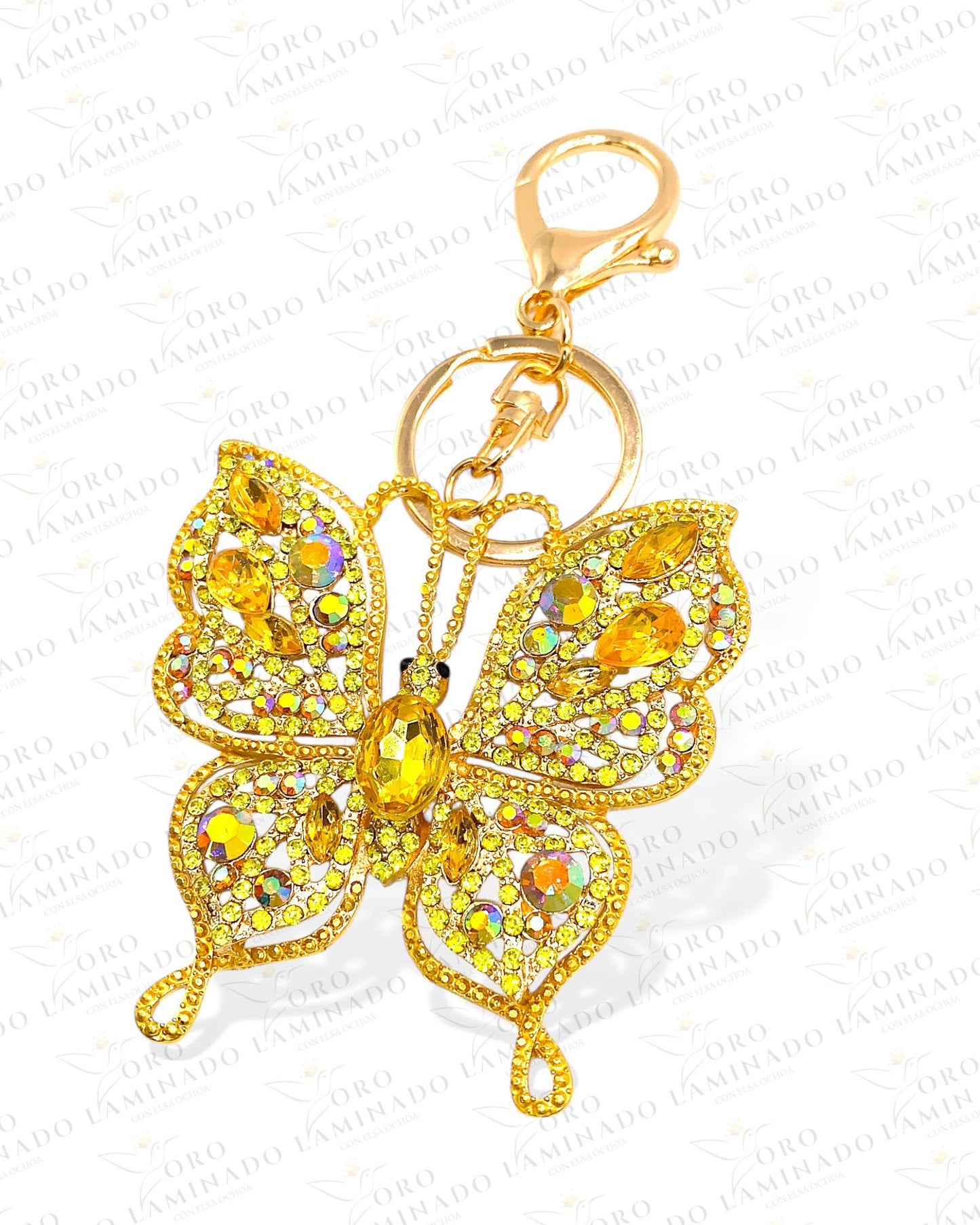 Yellow Butterfly Keychain G71