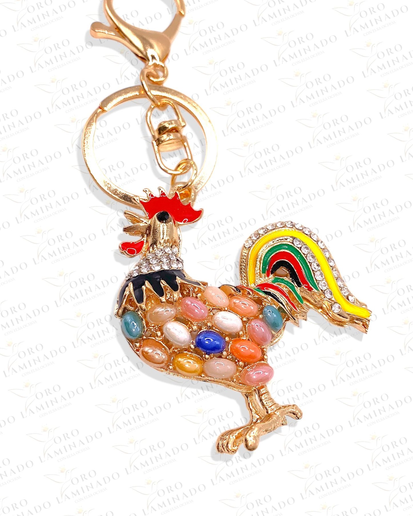 Rooster keychain B327