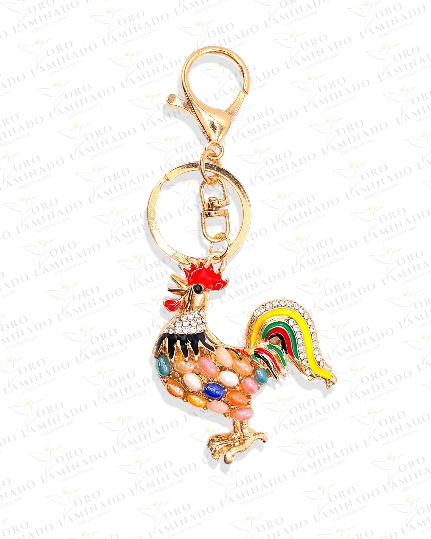 Rooster keychain B327