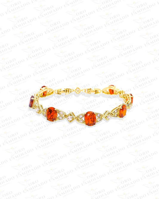 High Quality Red Stones Bracelet Y446