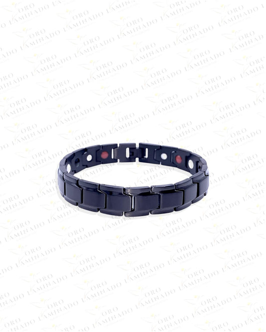 8.5” Black Magnetic Bracelet B145