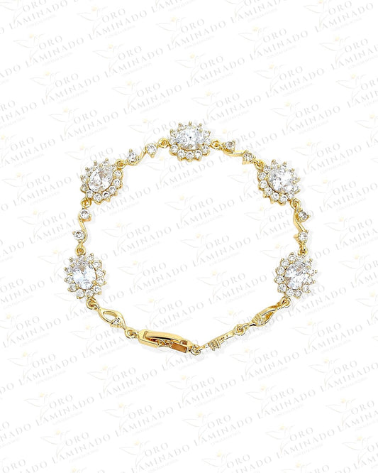 Round Zirconia Stone Bracelet G2